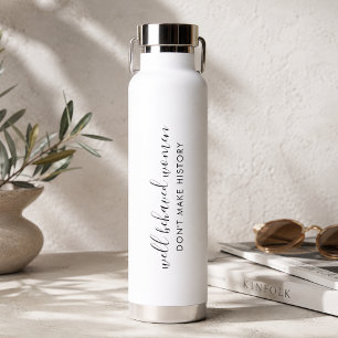 D'eau Bouteille isotherme sous vide de 22 oz Slogan fé