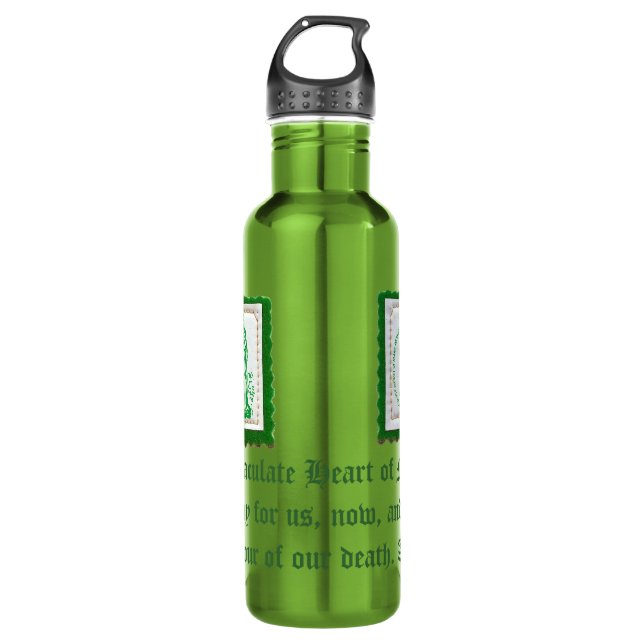 D'eau Bouteille omoplate verte de liberté (Devant)