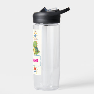 D'eau Bouteille personnalisée dinosaure pour enfants pou