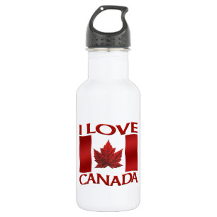 D'eau Canada I Love Canada Bouteille souvenir