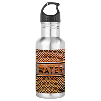 D'eau Eau métallique — Bouteille en acier inoxydable