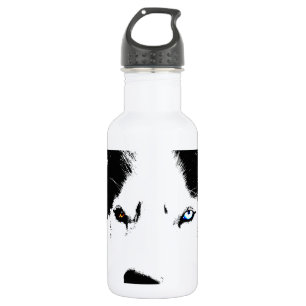 D'eau En Acier Inoxydable Bouteille de chien Husky personnalisée Husky