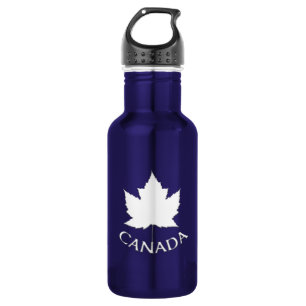 D'eau En Acier Inoxydable Bouteille souvenir du drapeau du Canada