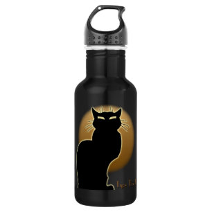 D'eau En Acier Inoxydable Chat Bouteille Amoureux des chats personnalisée