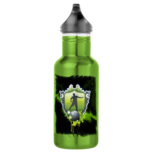 D'eau En Acier Inoxydable Soccer 1 Bouteille Liberty (Droite)