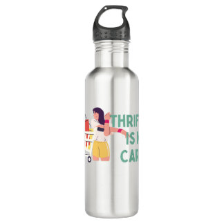 D'eau Thrifl Est Mon Cardio Bouteille En Acier Inoxydabl