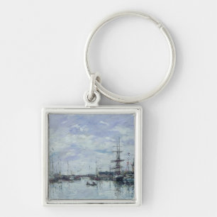 Deauville, das Dock, 1892 Schlüsselanhänger
