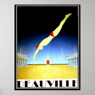 Deauville Vintage Poster