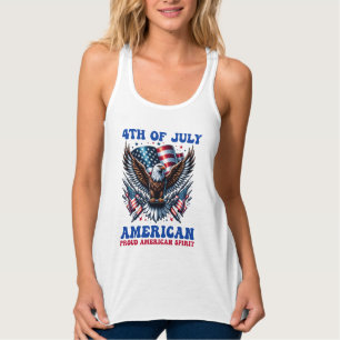 Débardeur 4 juillet American Eagle Sublimation-61001
