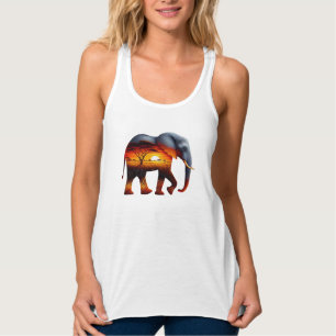 Débardeur africain des éléphants