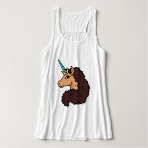 Débardeur Afro Unicorn Divin