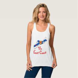 Débardeur Amour La Côte Est Coeur Nouvelle-Écosse chemise
