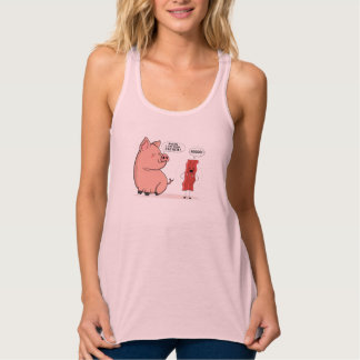 Débardeur Bacon Papa Blague Lover Piggy Pig Design