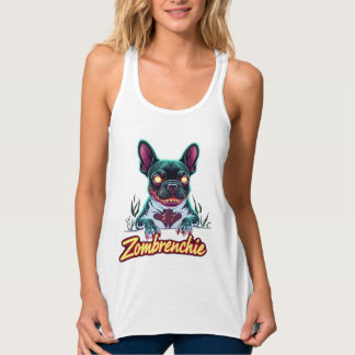 Débardeur Bouledogue français Frenchie Chien Zombie Hallowee