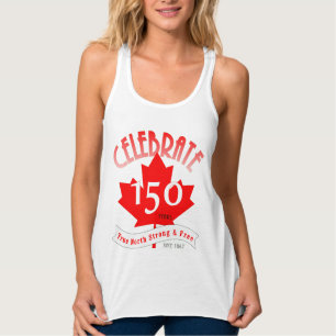 Débardeur Célébrer le Canada 150 ans - Tous les réservoirs d