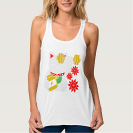 Débardeur Chat Lucky Maneki Neko Lift Workshirt