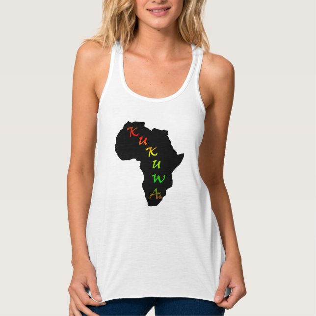 Débardeur Chemise continentale africaine Kukuwa® (Devant)