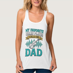 Débardeur Chemise de papa violoniste Le joueur de violon fav
