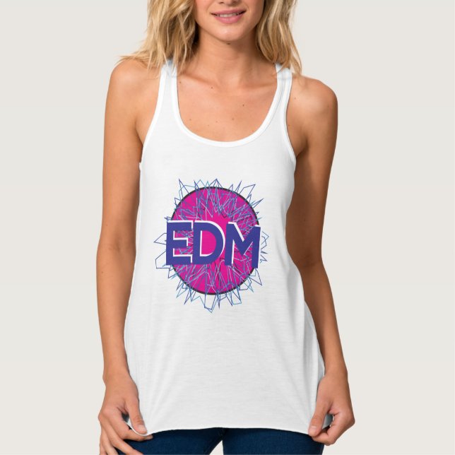 Débardeur Chemise Rave EDM (Devant)