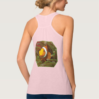 Débardeur Clownfish in green anemone. Photographic Design | 