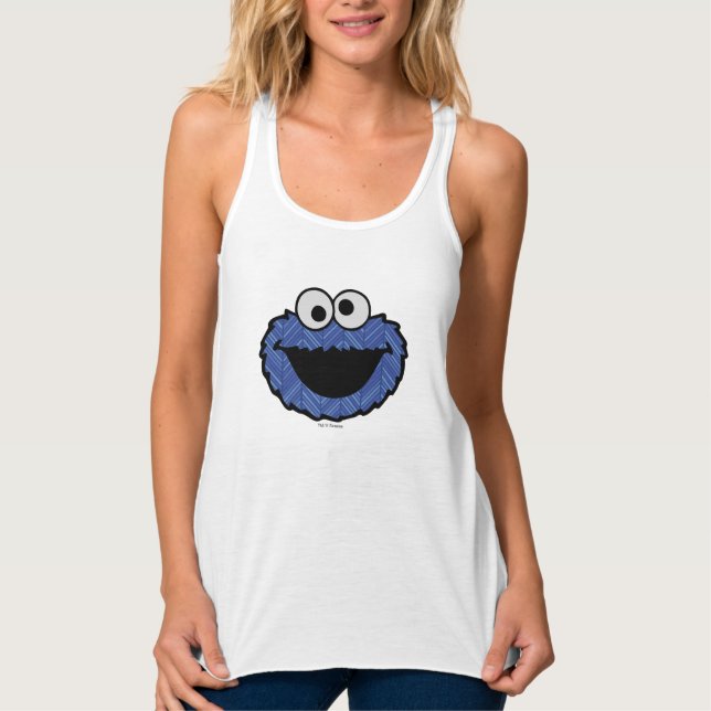 Débardeur Cookie Monster | Retour arrière des années 80 2 (Devant)