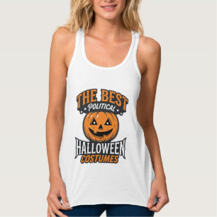 Débardeur Costume de Halloween politique Citrouille Vintage 