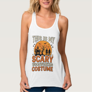 Débardeur Costume de menuiserie effrayant Halloween Design V