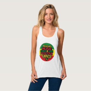 Débardeur Design de reggae avec des citations positives et d