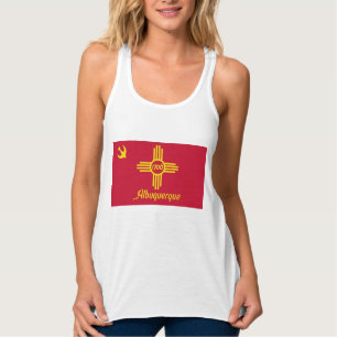Débardeur Drapeau d'Albuquerque (Nouveau-Mexique)