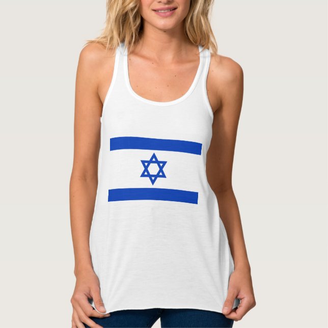 Débardeur Drapeau israélien (Israël) (Devant)