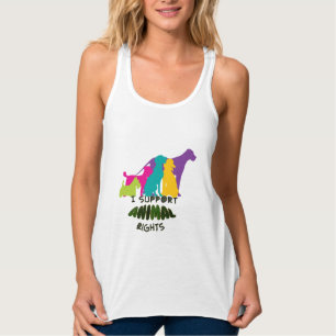 Débardeur droit des animaux