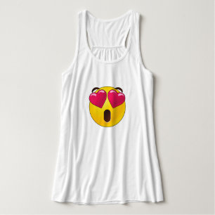 Débardeur Emoji Coeur Yeux Valentines