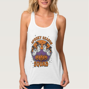 Débardeur Équipe de la saison effrayante T-shirt Halloween f