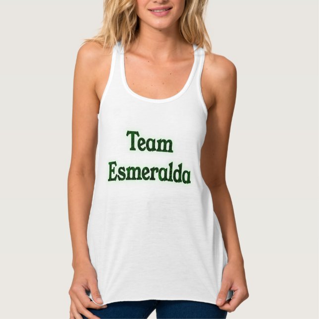 Débardeur Équipe Esmeralda T-Shirt (Devant)