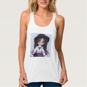 Débardeur fille poupée mignonne – Style fait main