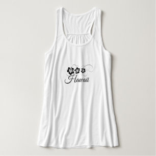 Débardeur Fleurs Débardeurs-Hawaii-Fleurs Tropicales