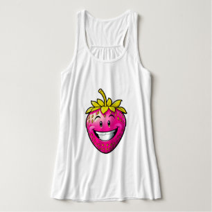 Débardeur Fraise rose