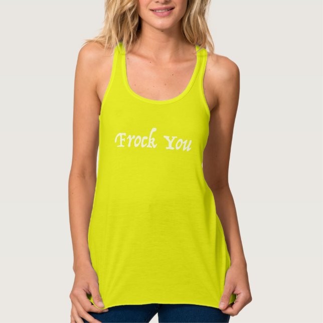 Débardeur Frock You - Chemise noire (Devant)