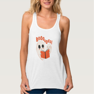 Débardeur Funny Bookworm Ghost Halloween Costume Booooks
