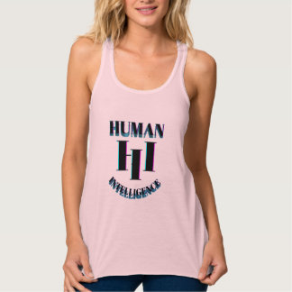 Débardeur H I T-shirt INTELLIGENCE HUMAINE