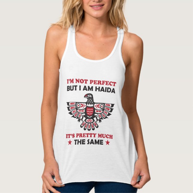 Débardeur Haida Eagle Haida Nation Native Pride Idées cadeau (Devant)