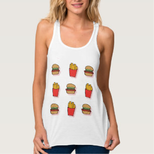 Débardeur Hamburger et fritures