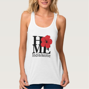 Débardeur HOME Indialantic Red Hibiscus (avant impression) T