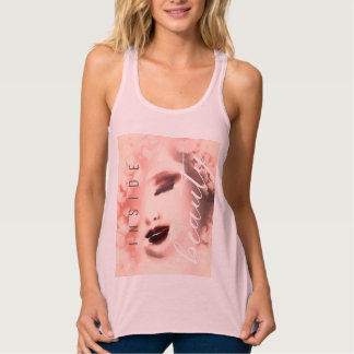 Débardeur Intérieur Beauté Visage aquarelle peinture