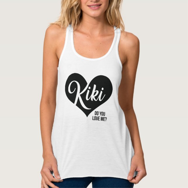 Débardeur Kiki - m'aimez-vous ? - Gilet (Devant)