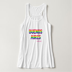 Débardeur La Fierté de Buenos Aires Flowy T Shirt W. drape