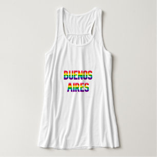 Débardeur La Fierté de Buenos Aires Flowy T Shirt W. drape