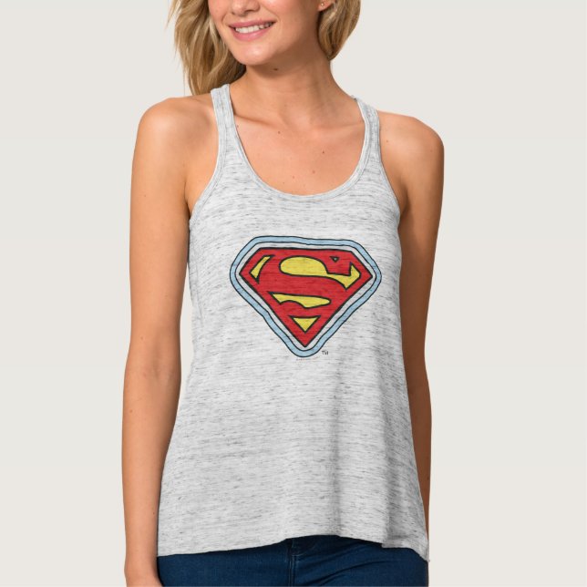 Débardeur Logo de bande dessinée Supergirl (Devant)
