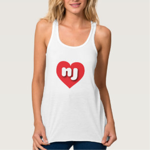 Débardeur New Jersey Red Heart - J'aime NJ