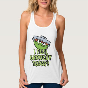 Débardeur Oscar le Groupement Je Me Sens Grouchy Aujourd'H